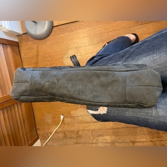 COACH Authentic Charcoal Blue Tote 🔥Preloved💜 - Picture 5 of 8